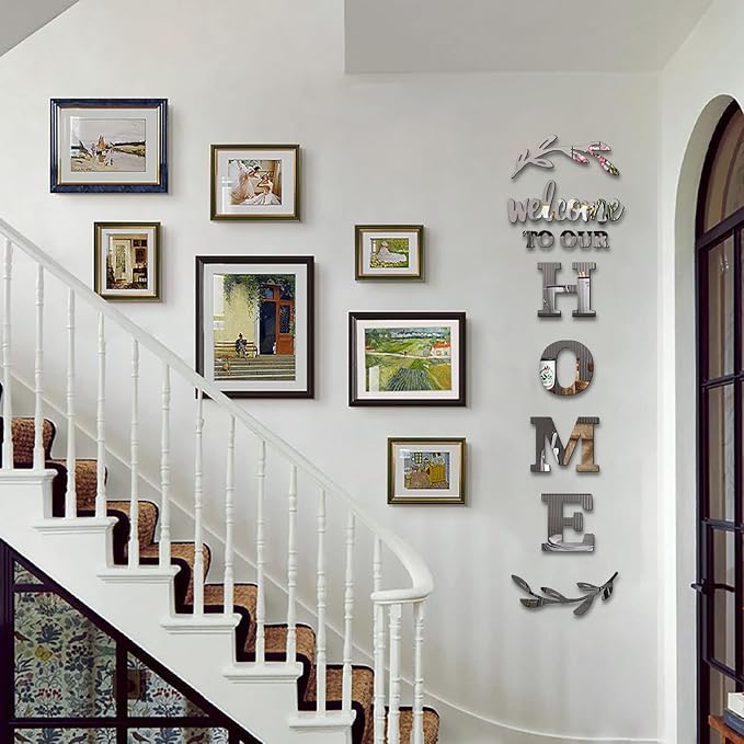 Home Wall Decor Welcome to Our Home Letter Signs