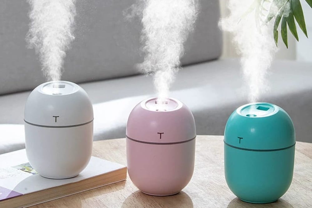 Portable USB Ultrasonic Air Humidifier Essential Oil Aroma