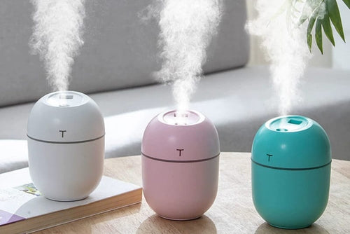 Portable USB Ultrasonic Air Humidifier Essential Oil Aroma